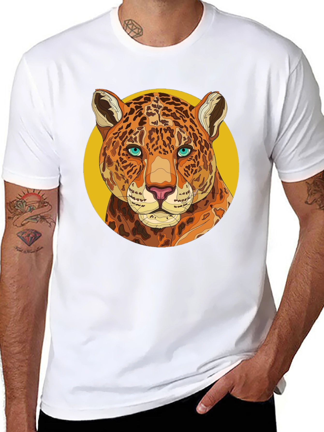 Jaguar Graphic Print T-Shirt