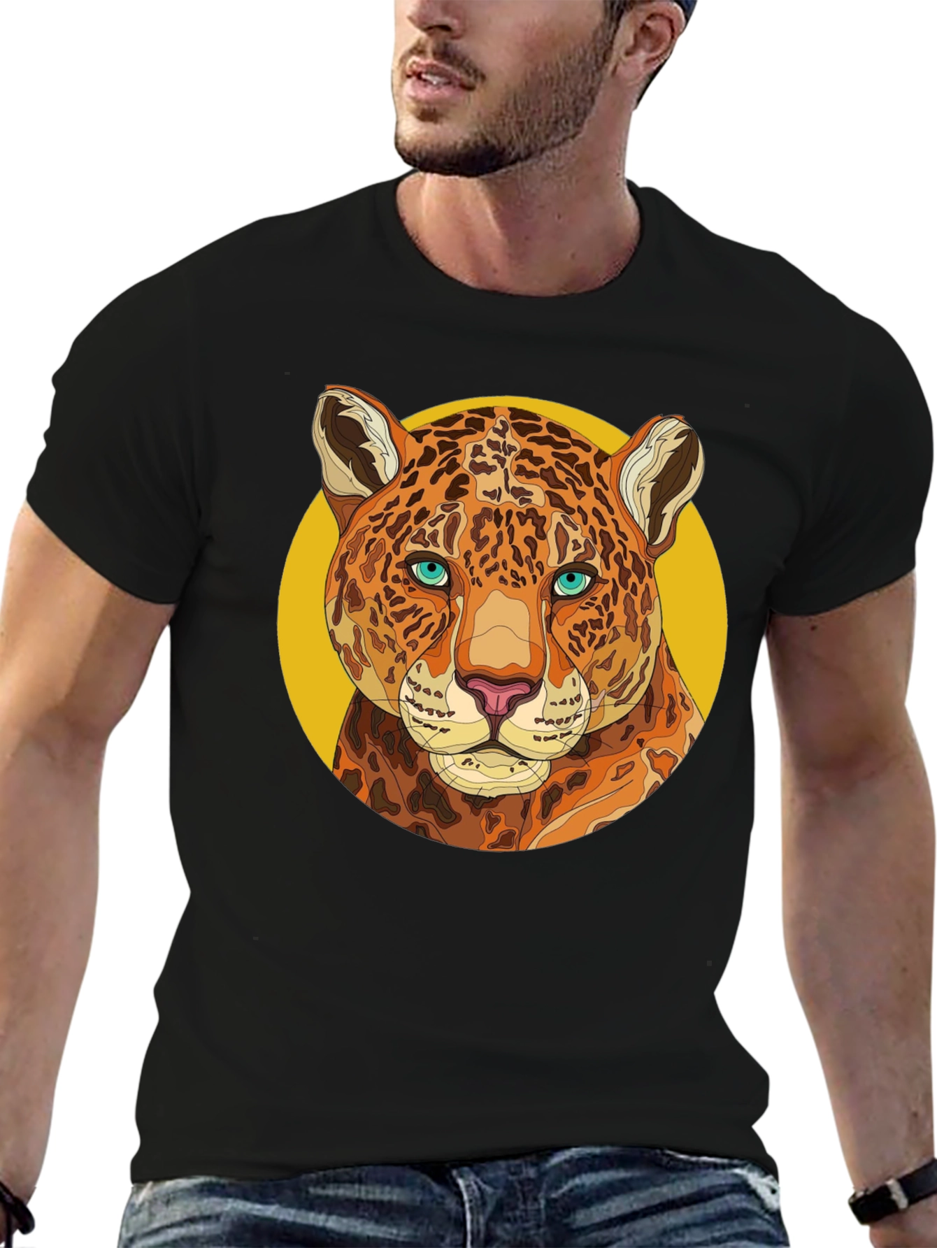 Jaguar Graphic Print T-Shirt