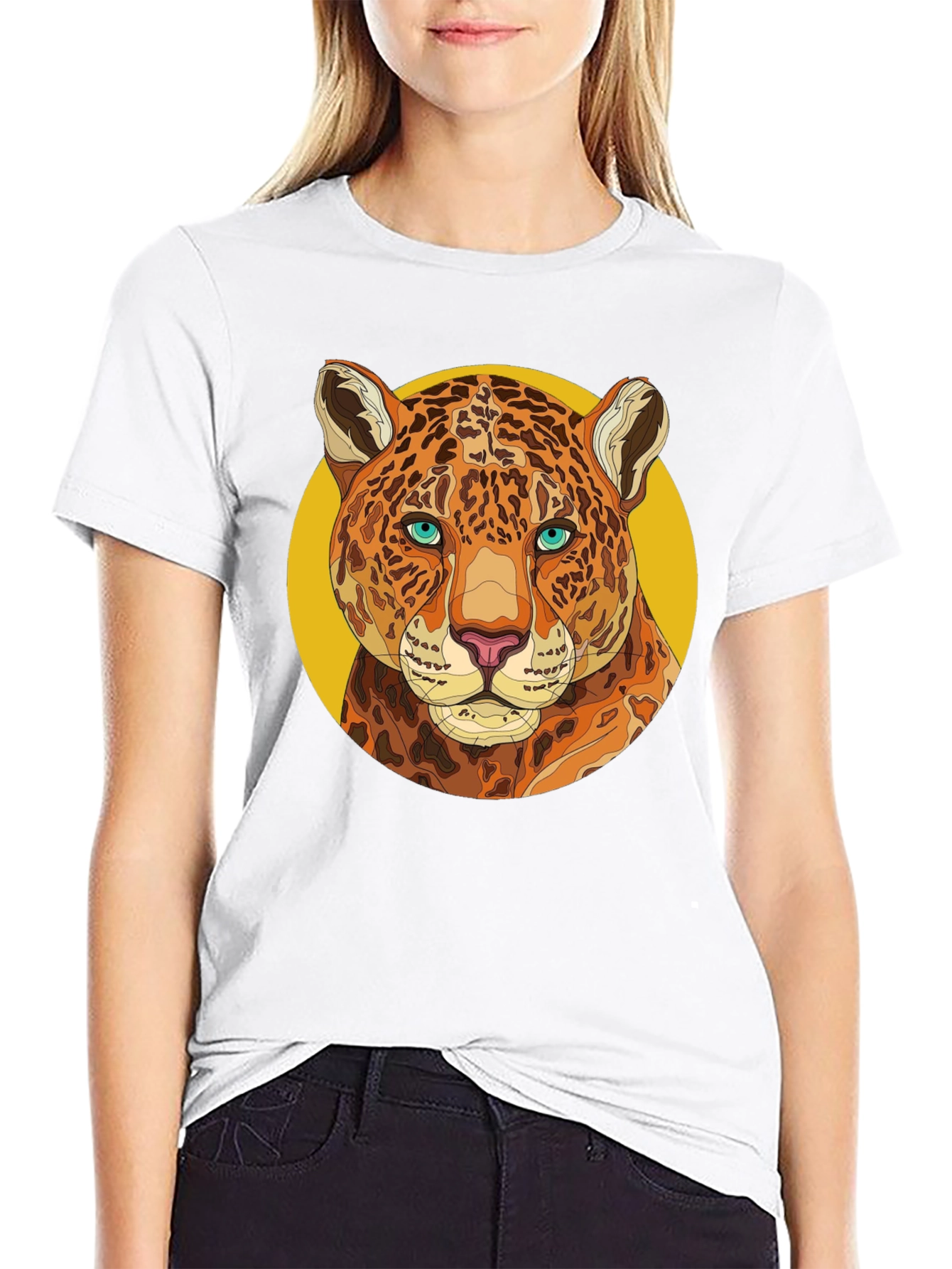 Jaguar Graphic Print T-Shirt