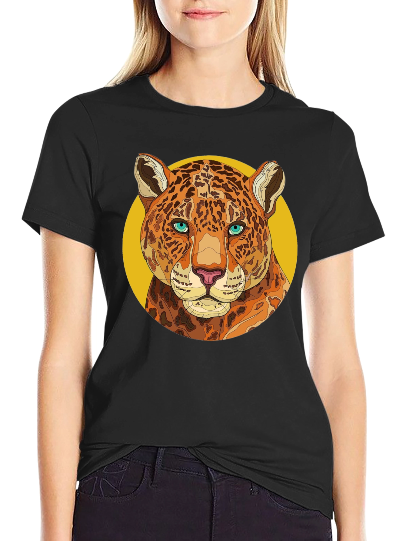 Jaguar Graphic Print T-Shirt