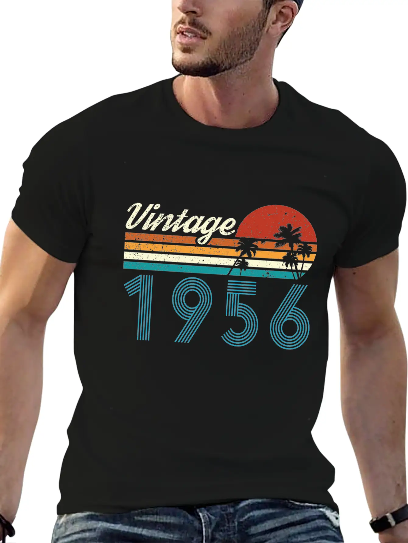Vintage 1956 Vintage Birthday Retro Vintage Unisex Casual T-Shirt – Clean Design For Daily Comfort