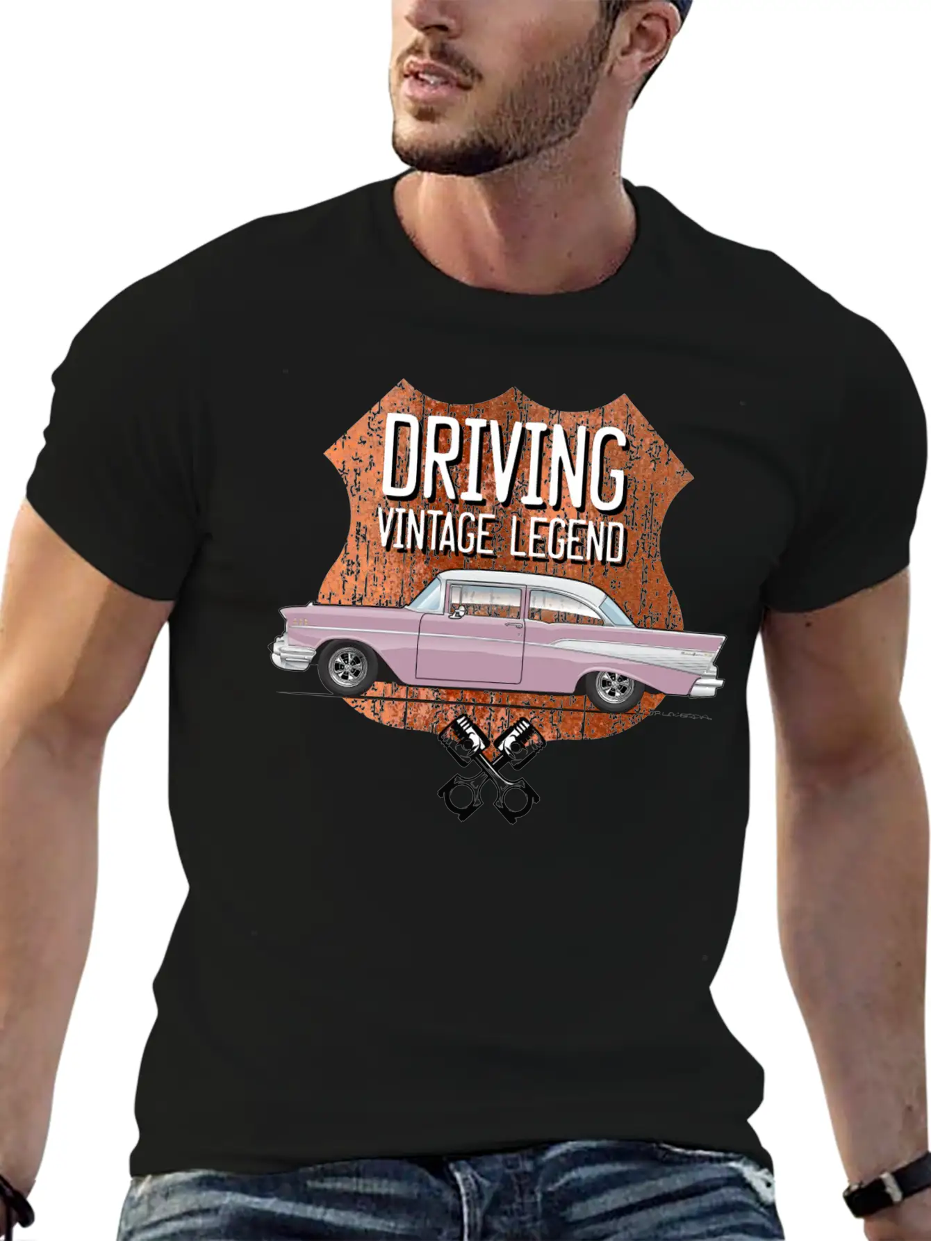 Vintage Legend Dusk Pearl Unisex Casual T-Shirt – Clean Design For Daily Comfort
