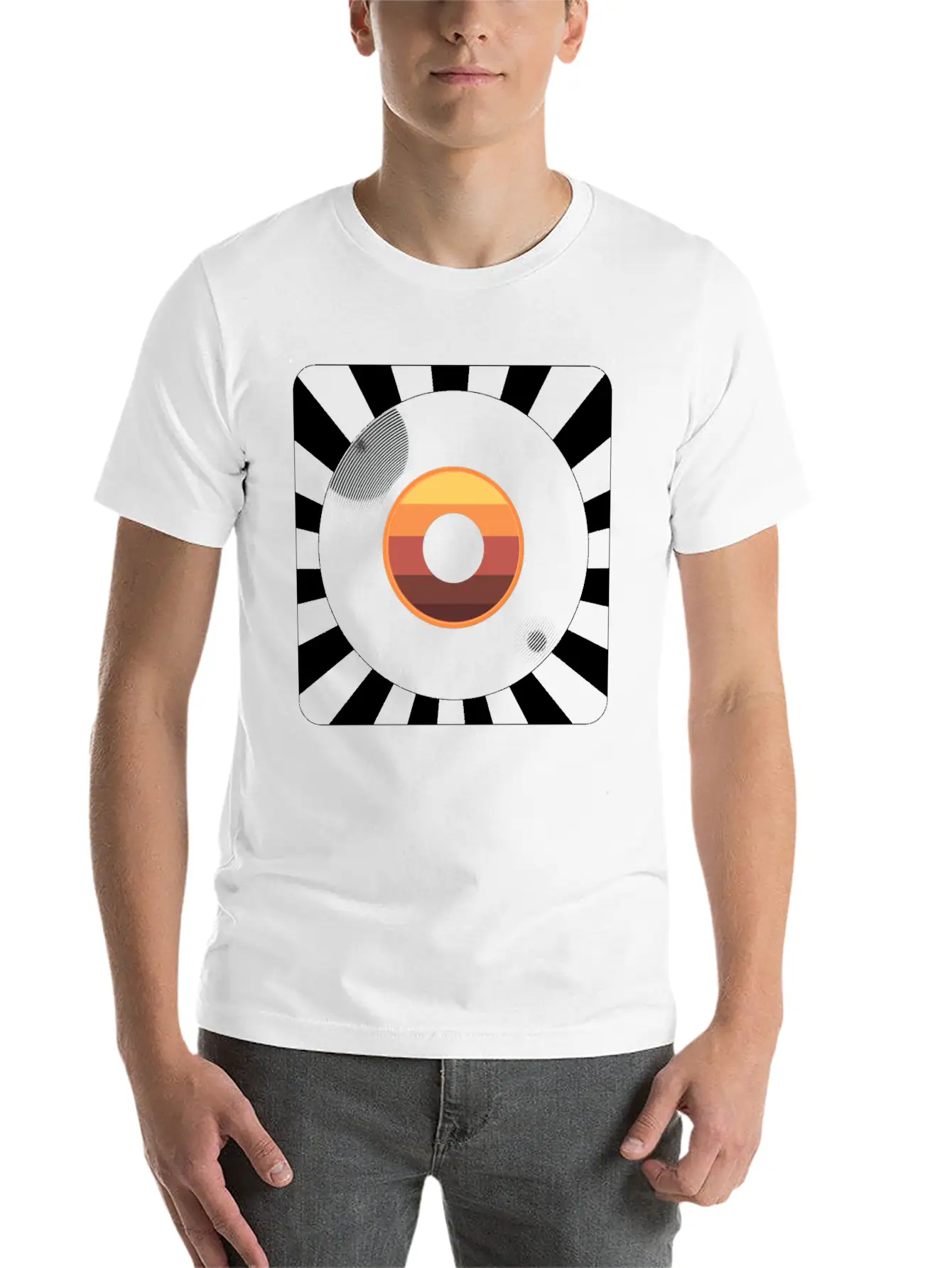 Vinyl Record Record Store Owner Unisex Casual T-Shirt – Clean Design For Daily Comfort