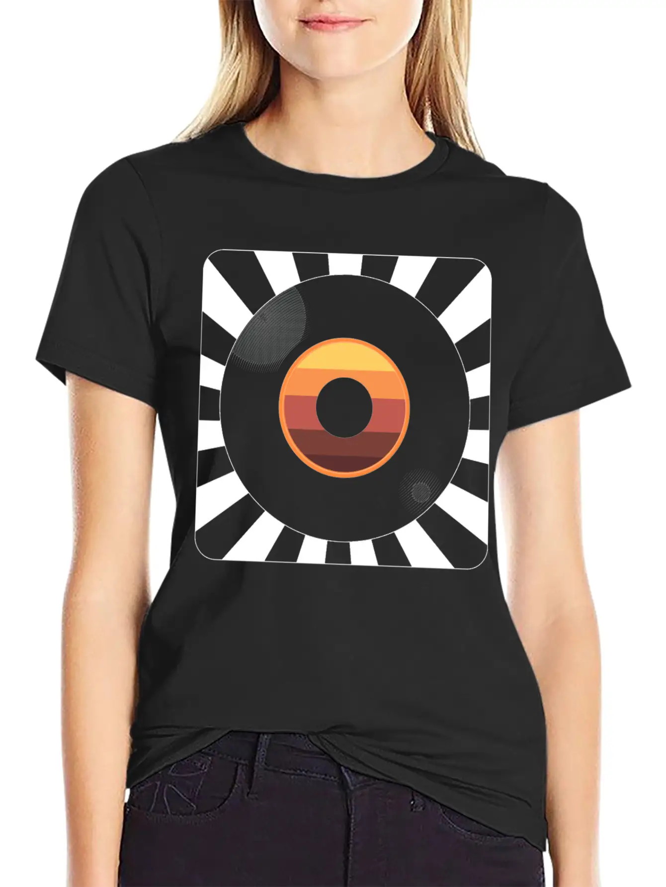 Vinyl Record Record Store Owner Unisex Casual T-Shirt – Clean Design For Daily Comfort