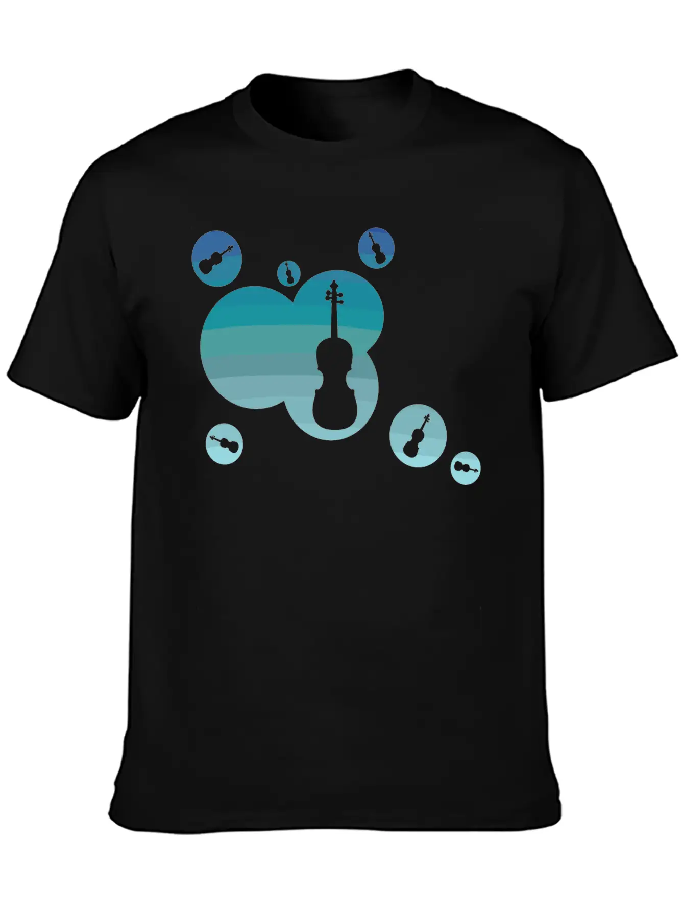 Violin Instrument Unisex Casual T-Shirt – Clean Design For Daily Comfort