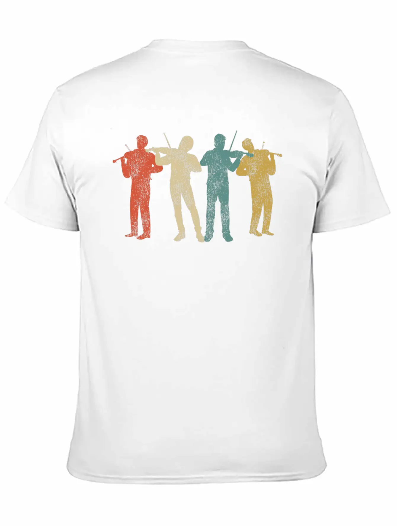 Violin Violinist Retro Vintage Unisex Casual T-Shirt – Clean Design For Daily Comfort