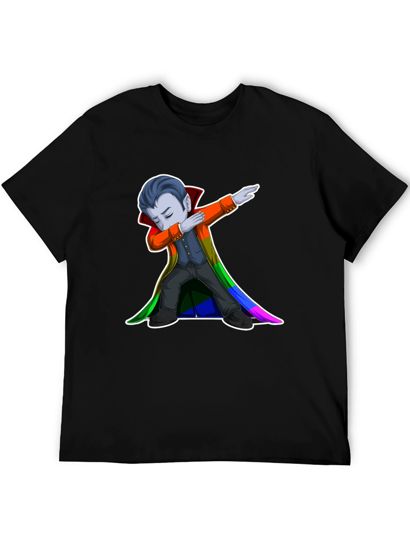 Dabbing Vampire LGBTQ Pride T-Shirt