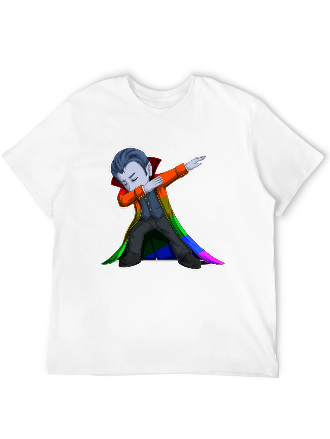 Dabbing Vampire LGBTQ Pride T-Shirt