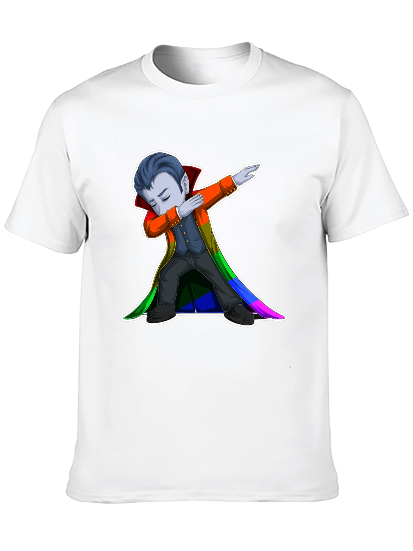 Dabbing Vampire LGBTQ Pride T-Shirt