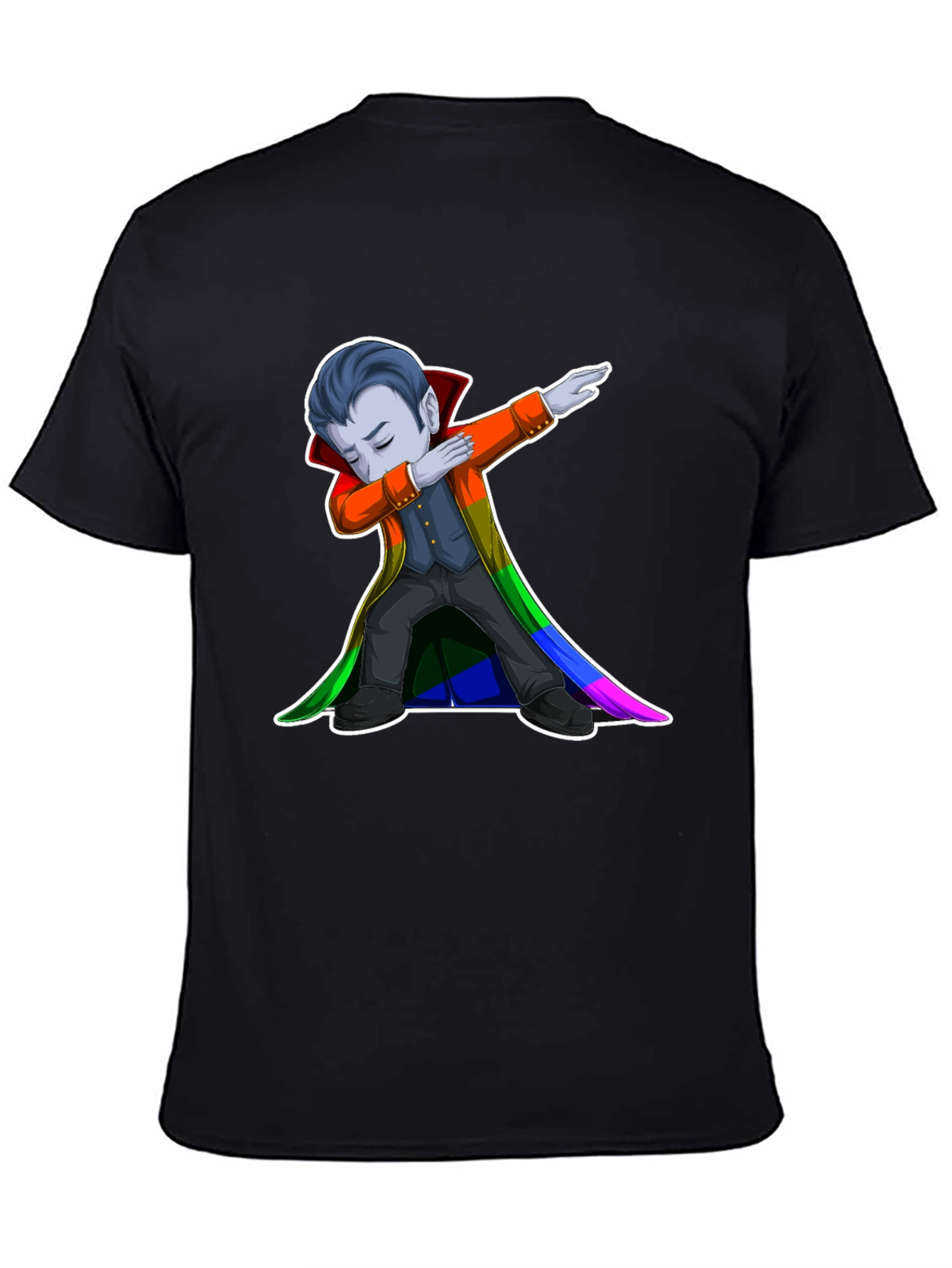 Dabbing Vampire LGBTQ Pride T-Shirt
