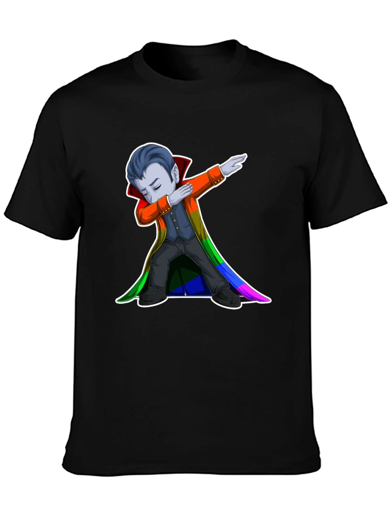 Dabbing Vampire LGBTQ Pride T-Shirt