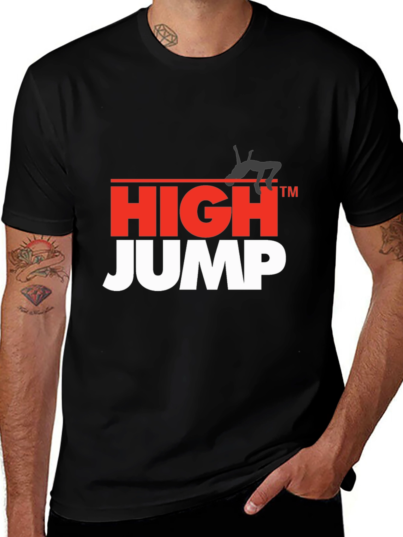High Jump Graphic T-Shirt - Athletic Sportswear
