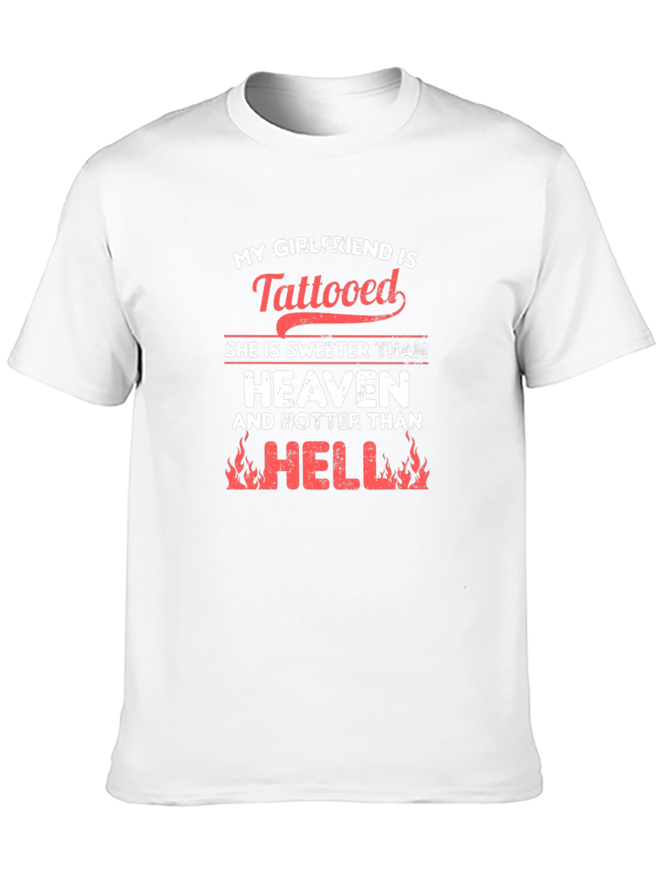 Tattooed Girlfriend Humor T-Shirt
