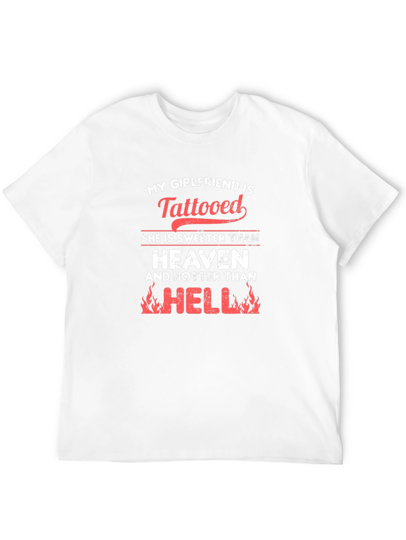 Tattooed Girlfriend Humor T-Shirt
