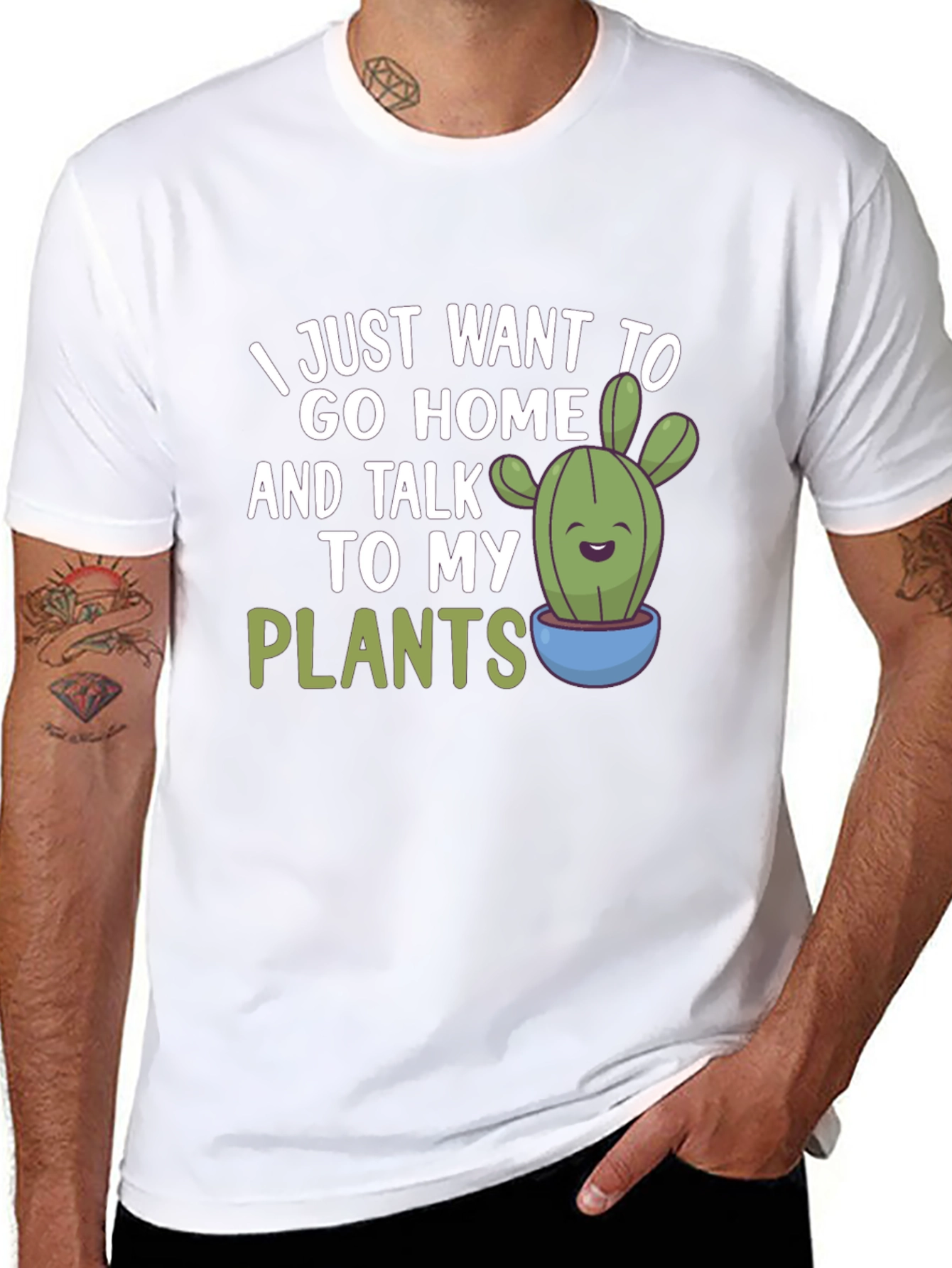 Plant Lover Graphic T-Shirt - Homebody Humor