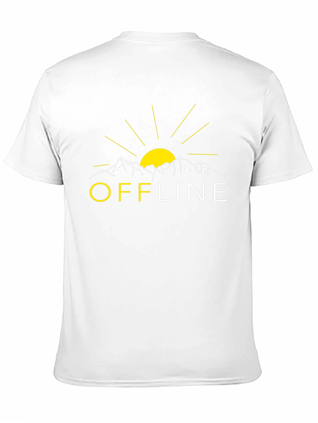 Offline Mountain Graphic Tee - Black