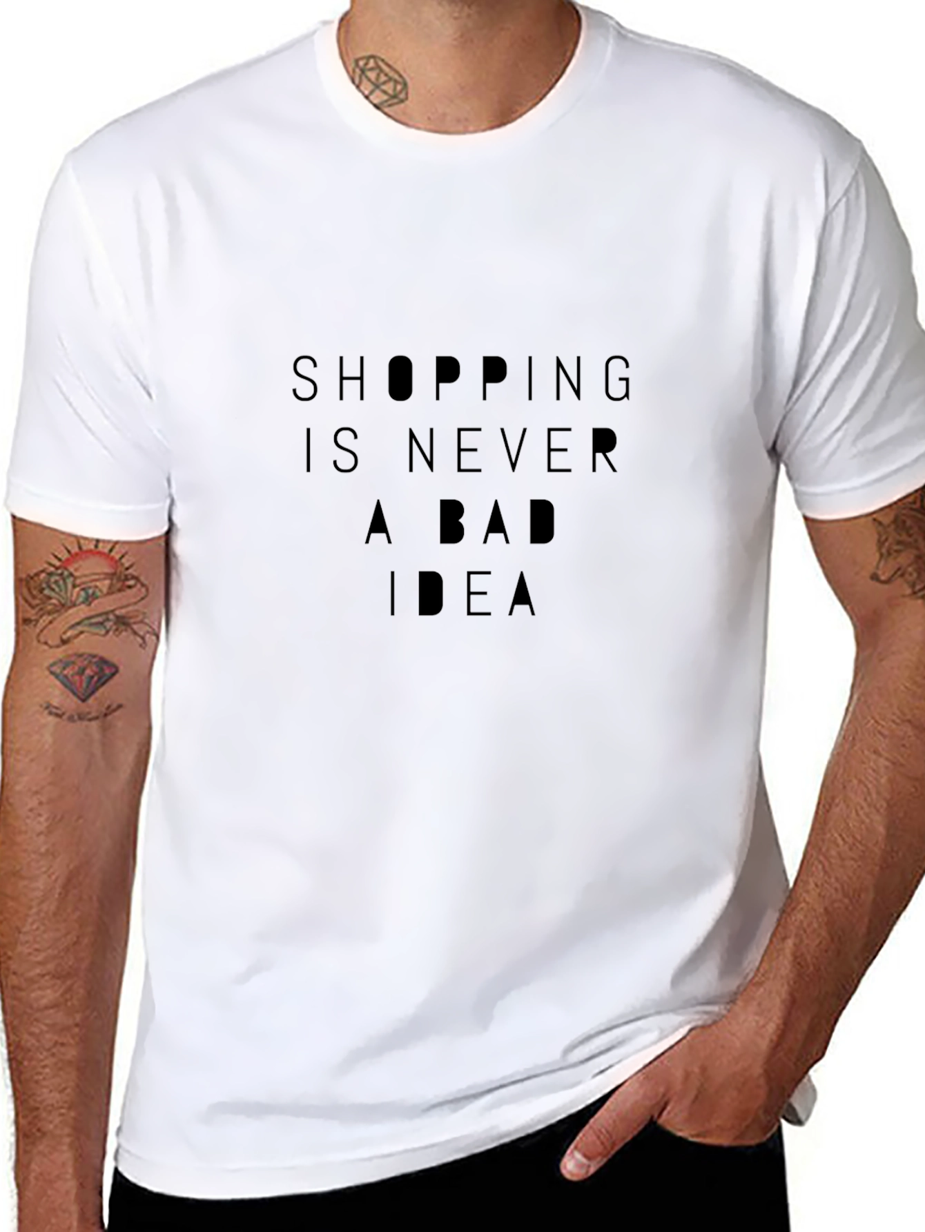 Shopping is Never a Bad Idea T-Shirt