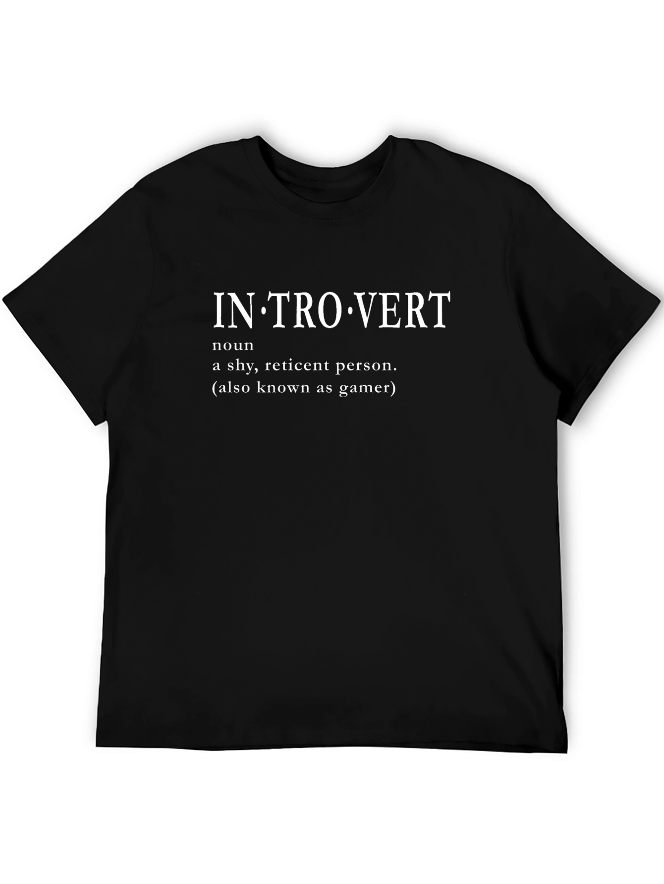Introvert Definition T-Shirt - Gamer Edition