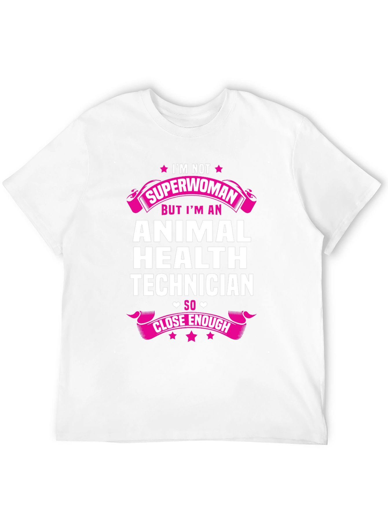 Animal Health Technician Superwoman T-Shirt