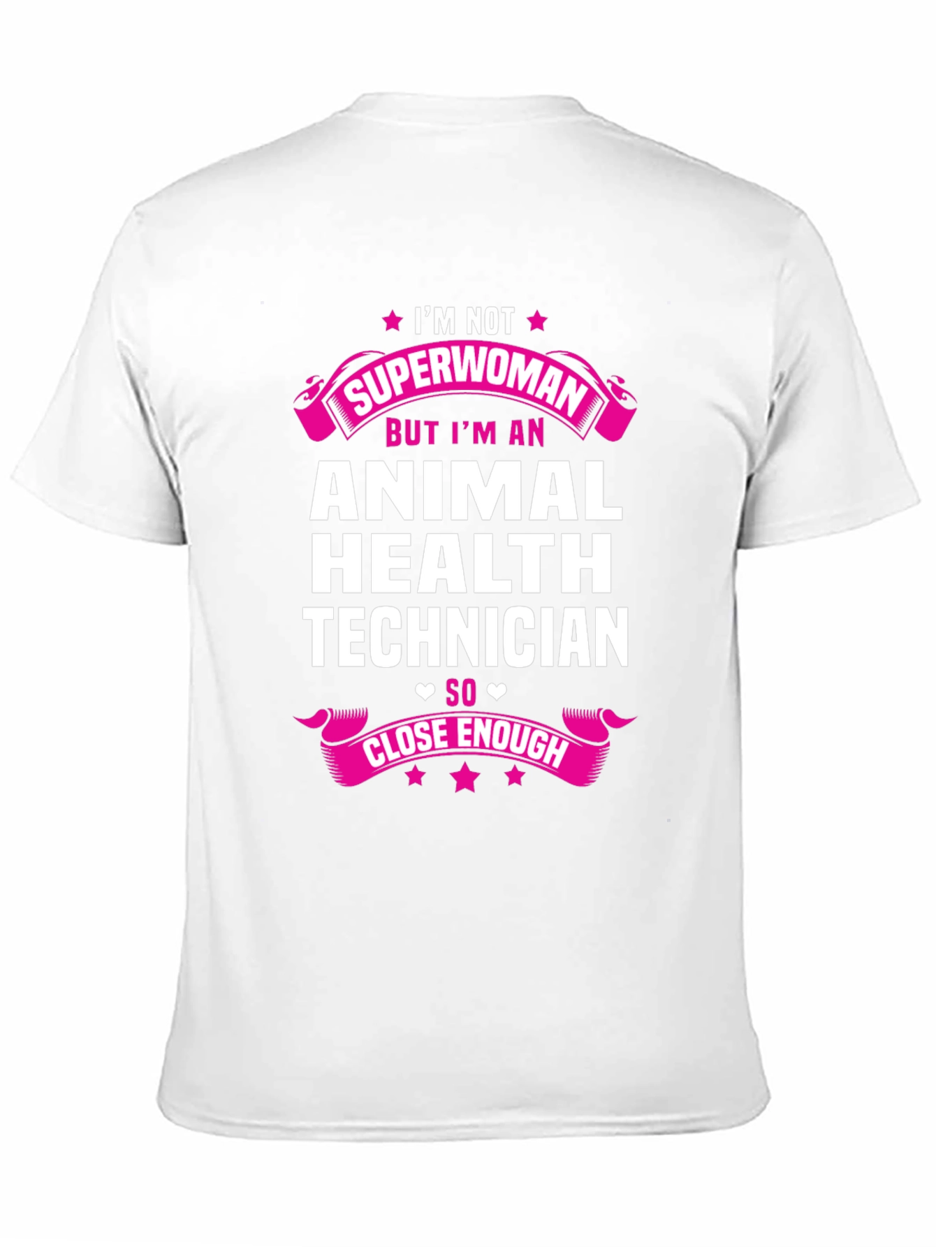 Animal Health Technician Superwoman T-Shirt