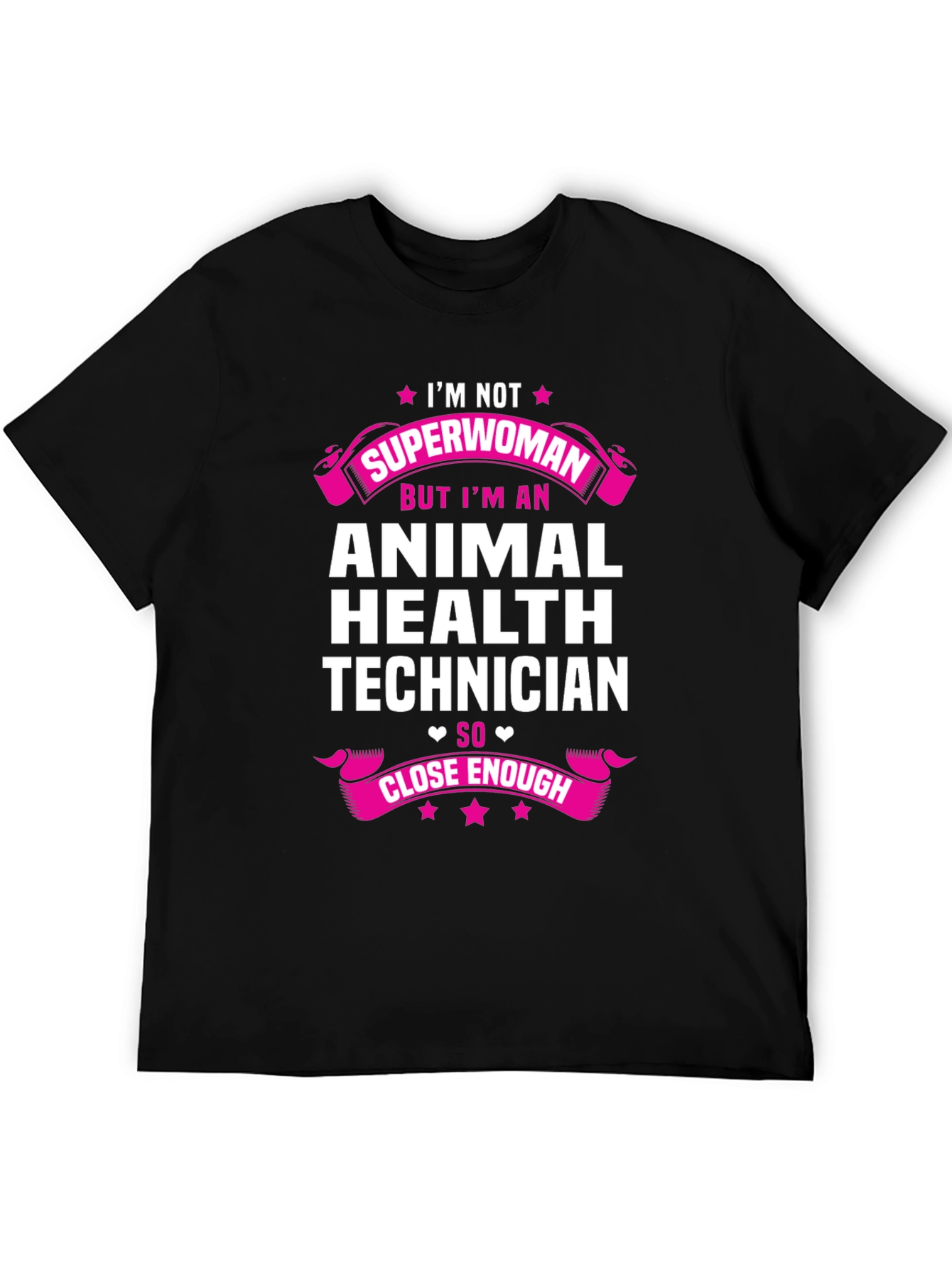 Animal Health Technician Superwoman T-Shirt