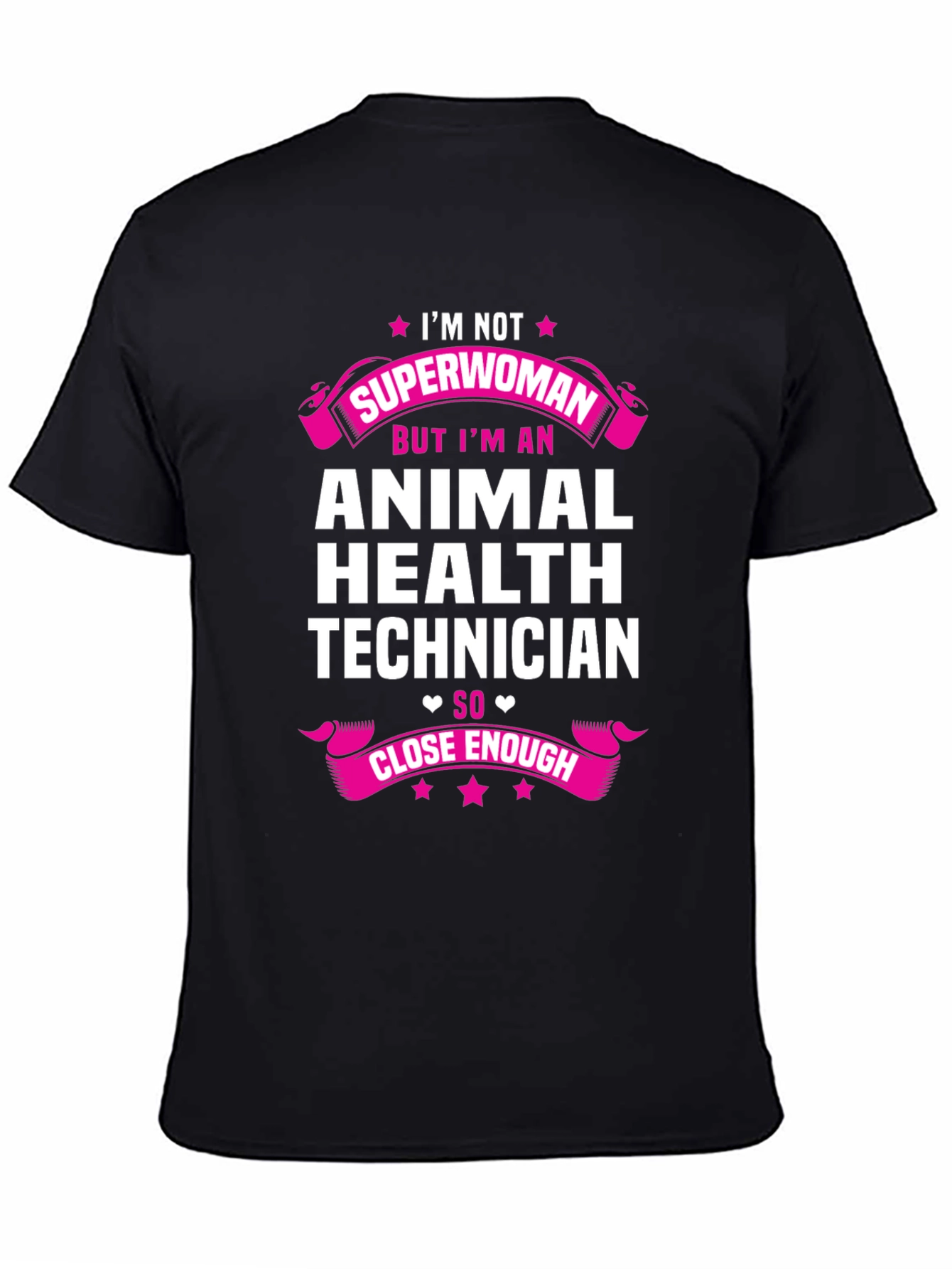 Animal Health Technician Superwoman T-Shirt