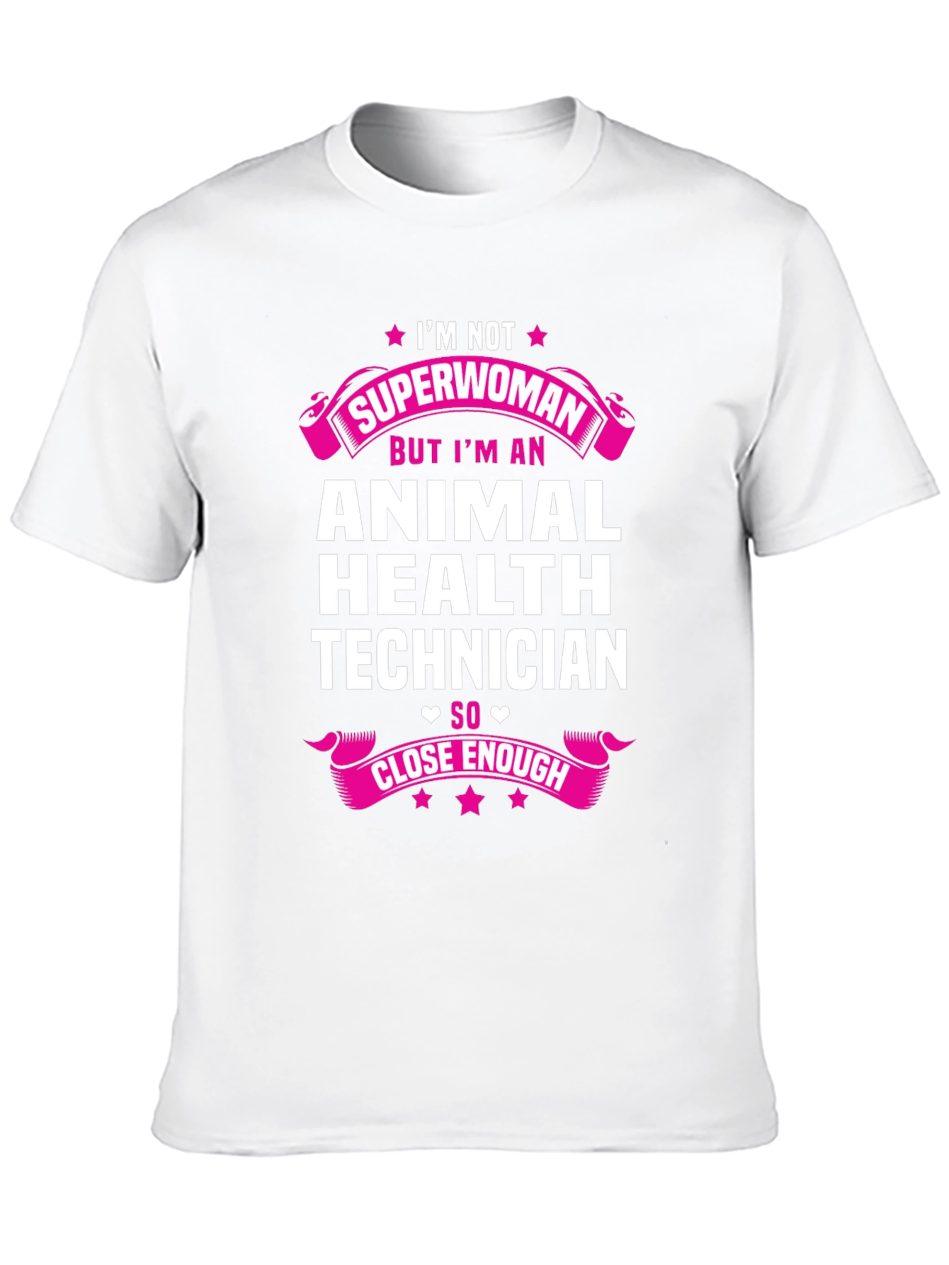 Animal Health Technician Superwoman T-Shirt