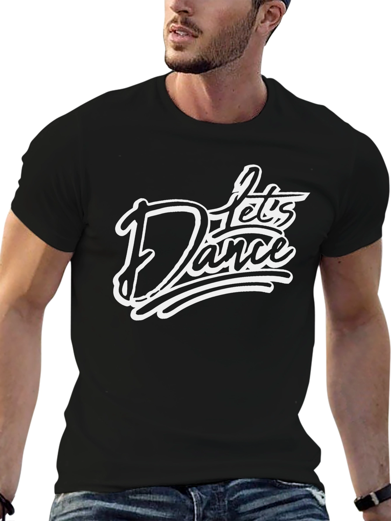 Lets Dance Graphic Tee - Black