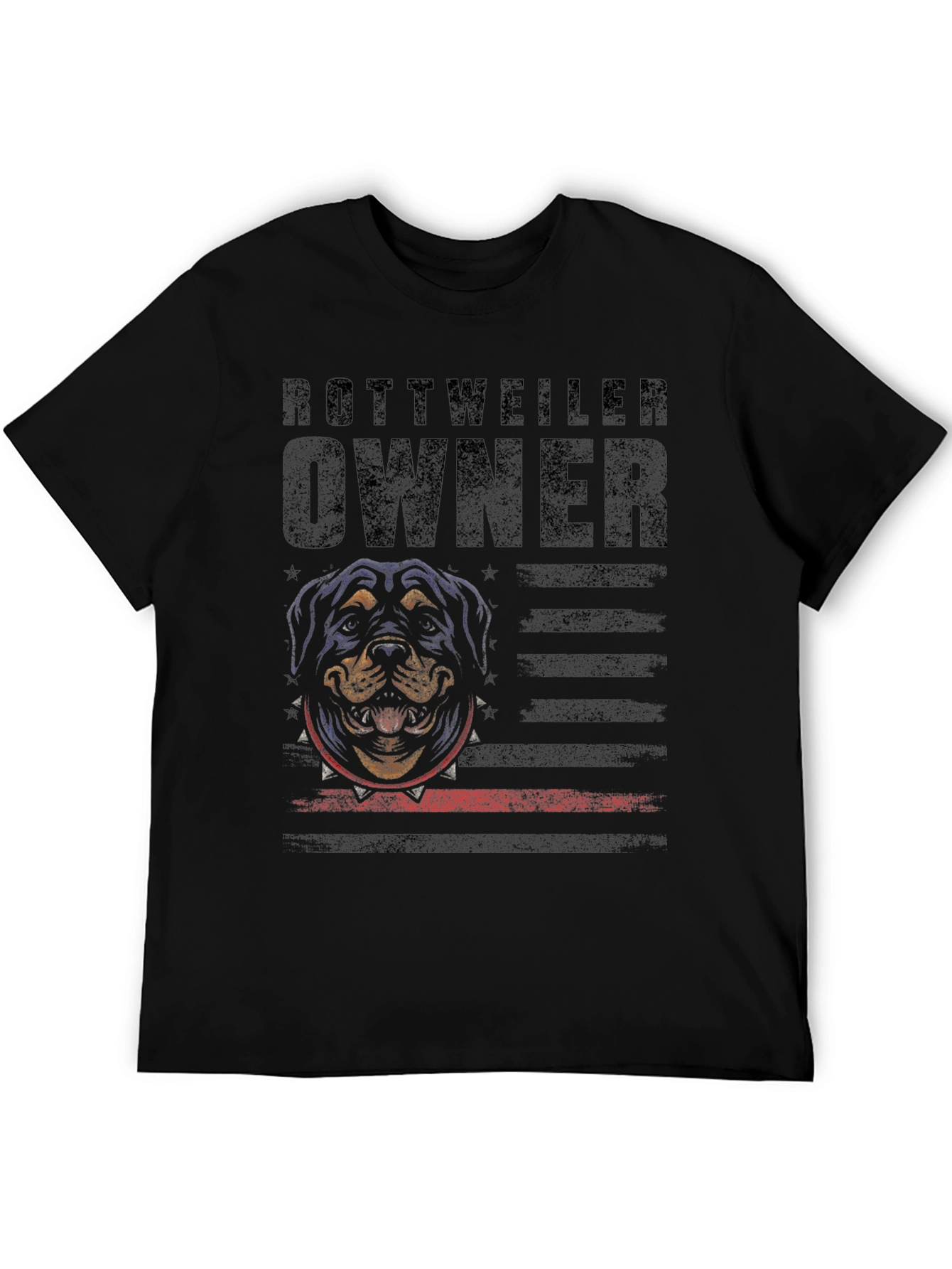 Rottweiler Owner T-Shirt - Black Dog Graphic Tee