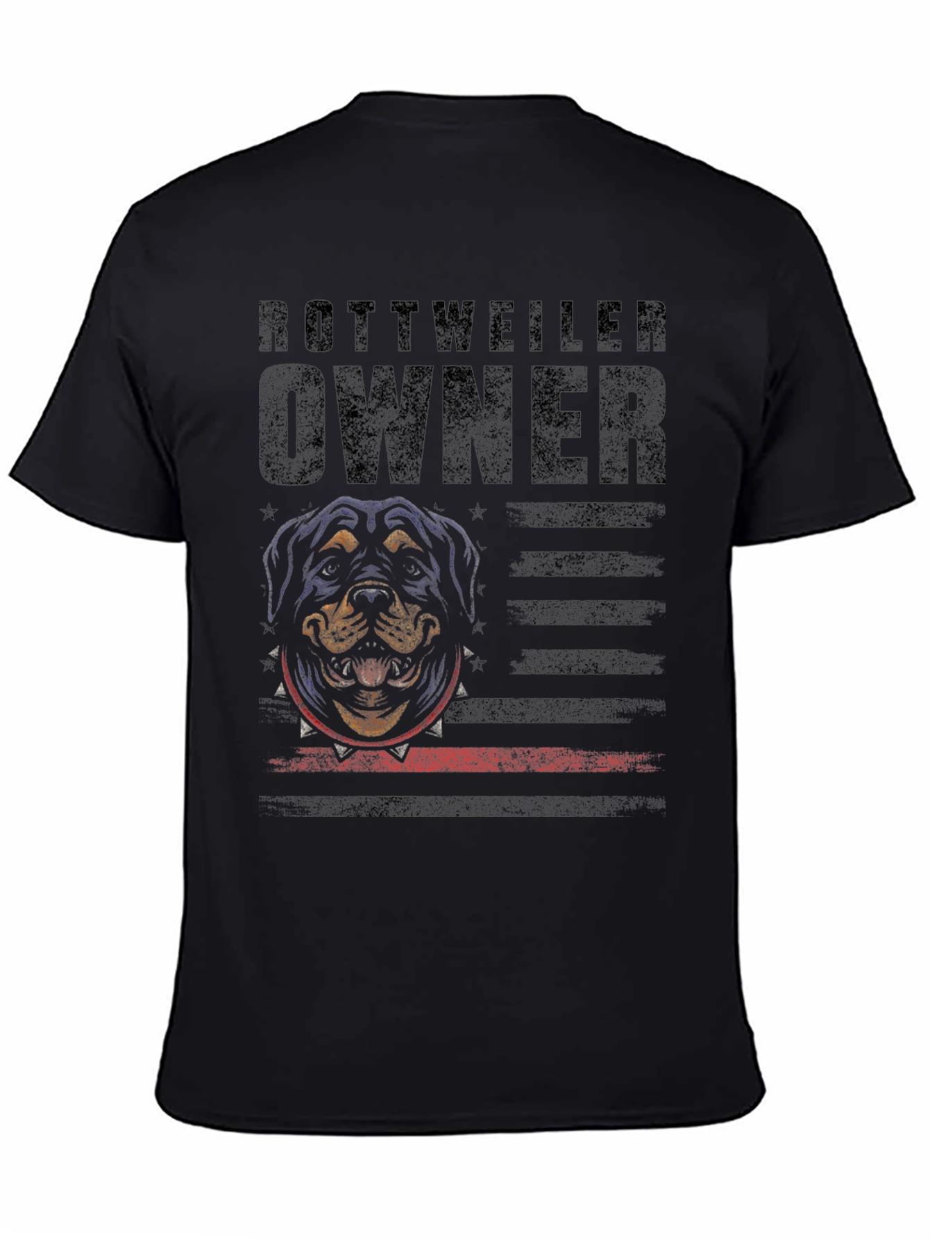 Rottweiler Owner T-Shirt - Black Dog Graphic Tee