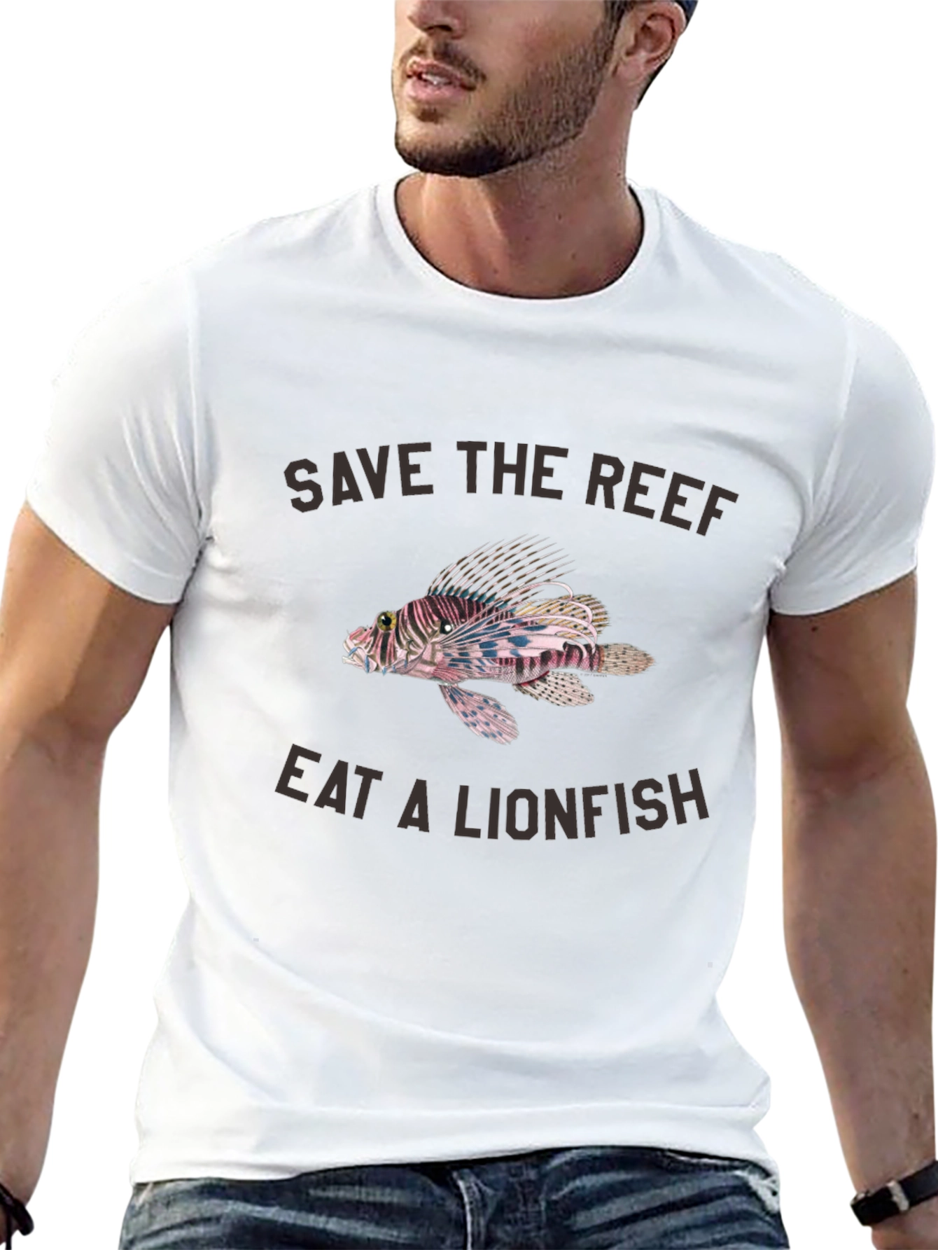 Save the Reef Lionfish Graphic Tee