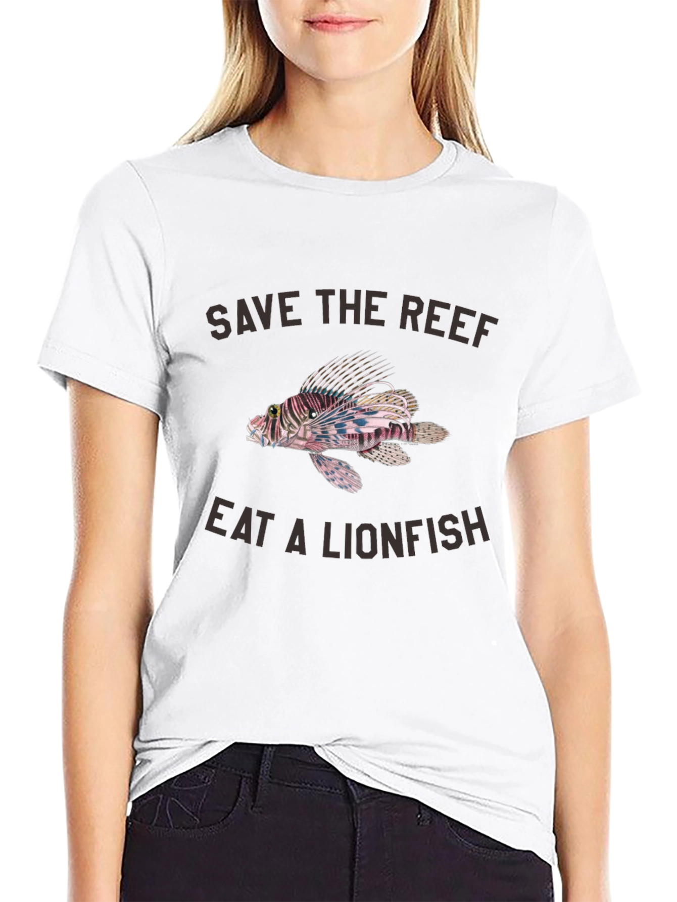 Save the Reef Lionfish Graphic Tee