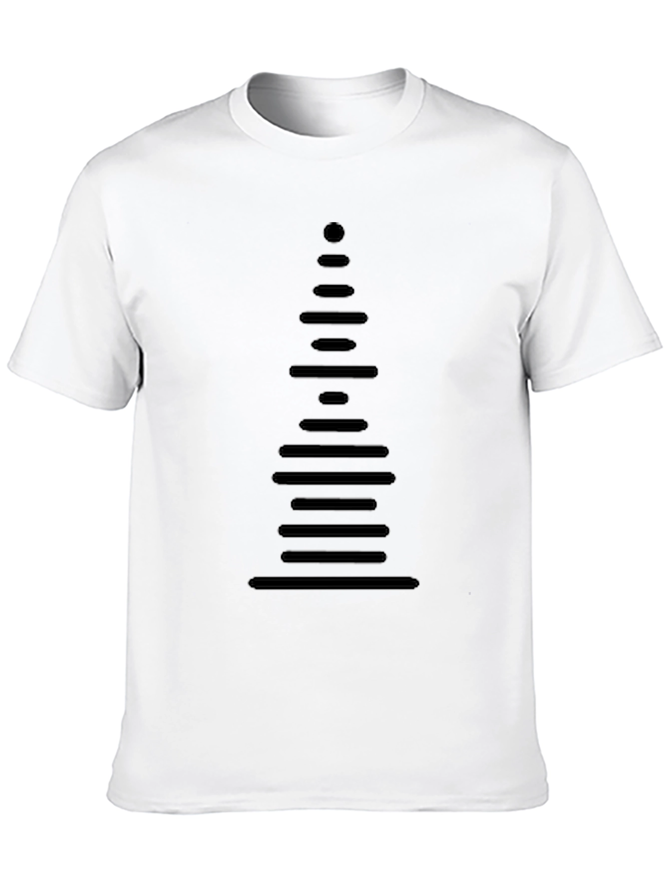 Modern Graphic Tee - Black - Soundwave Design