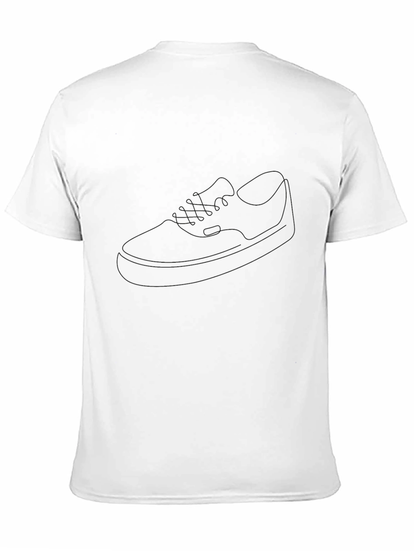 Mens Black Graphic Print T-Shirt - Casual Wear