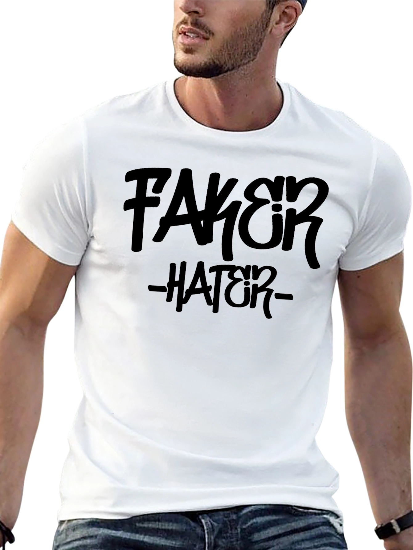 Fakir Hater Black Graphic T-Shirt