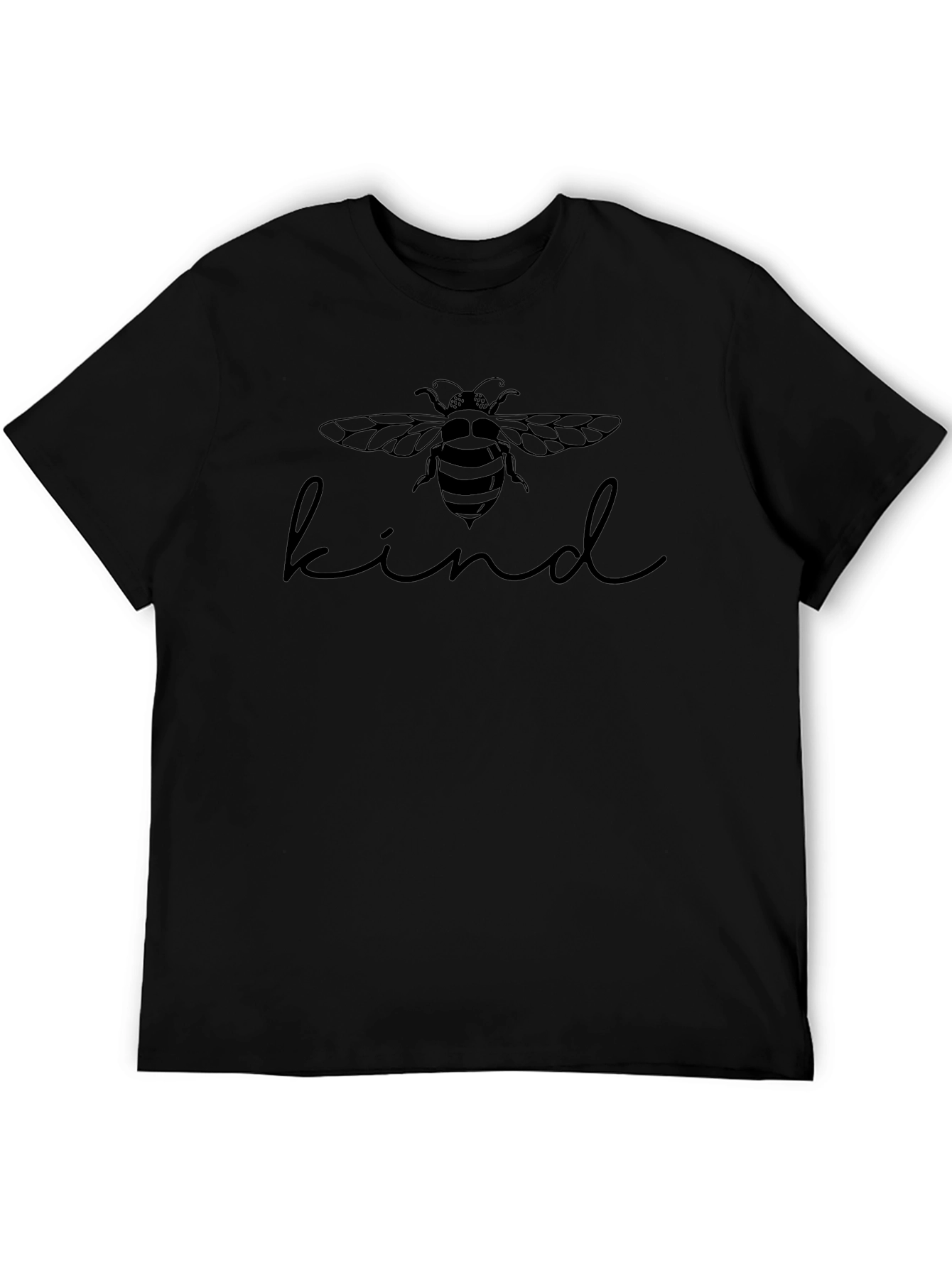 Bee Kind Graphic T-Shirt - Unisex Black Tee
