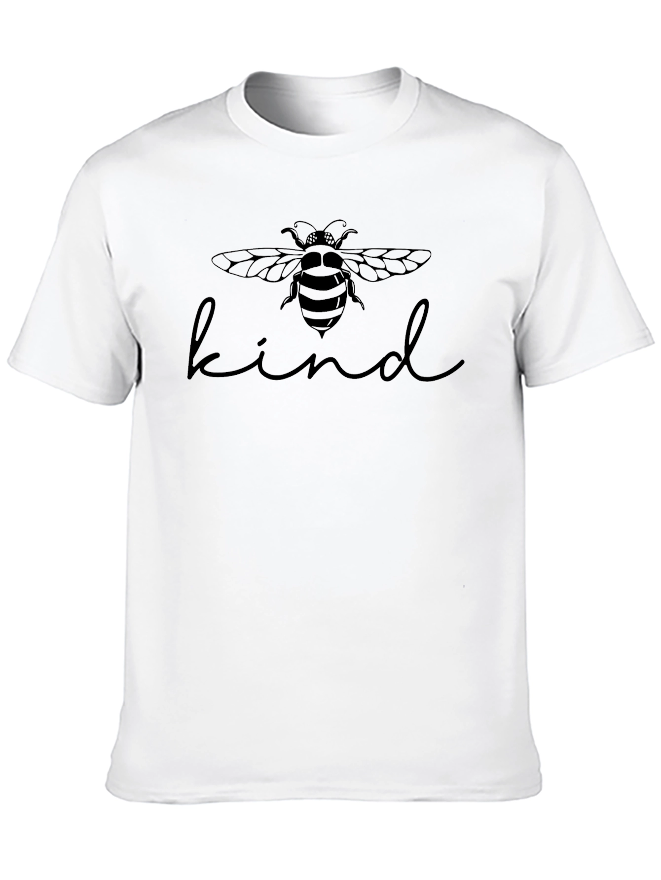 Bee Kind Graphic T-Shirt - Unisex Black Tee