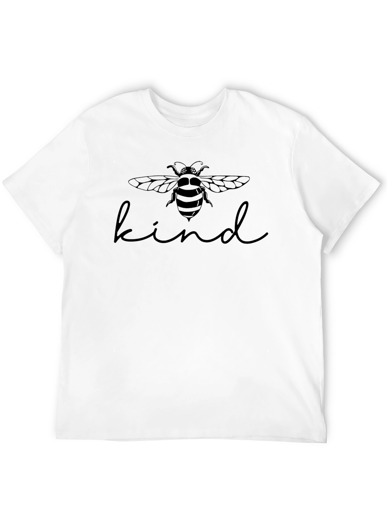 Bee Kind Graphic T-Shirt - Unisex Black Tee