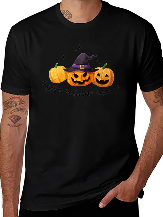 Fall Favorite Color Pumpkin Halloween T-Shirt