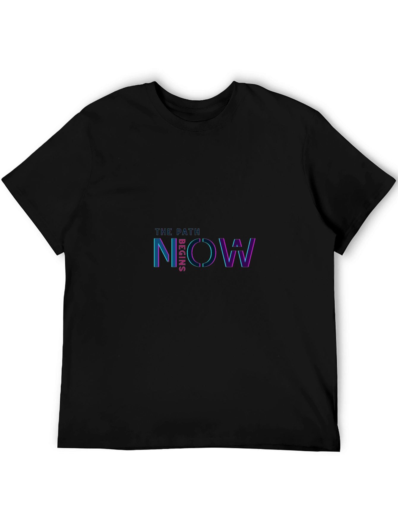 The Path Begins Now T-Shirt - Stylish Graphic Tee