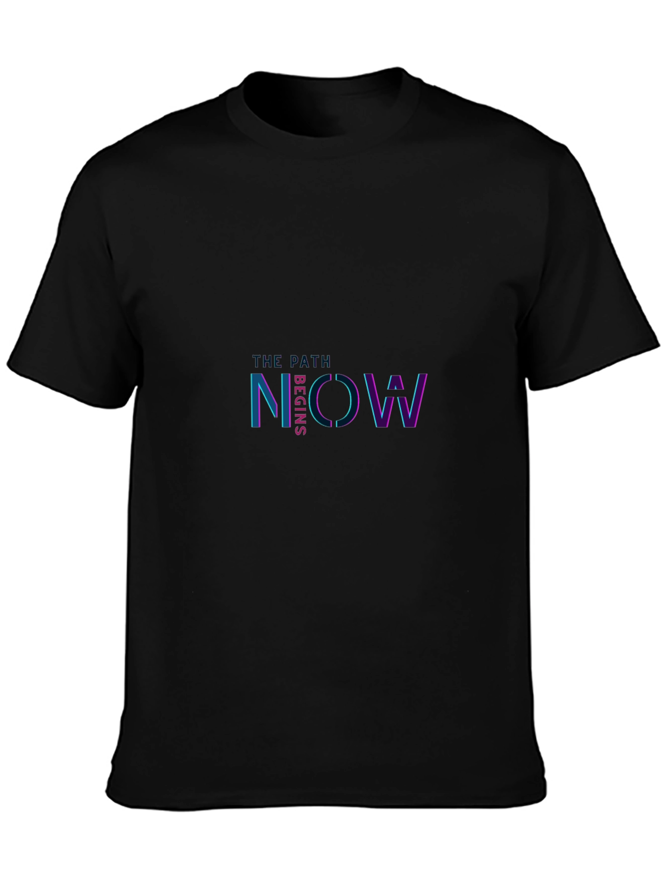 The Path Begins Now T-Shirt - Stylish Graphic Tee