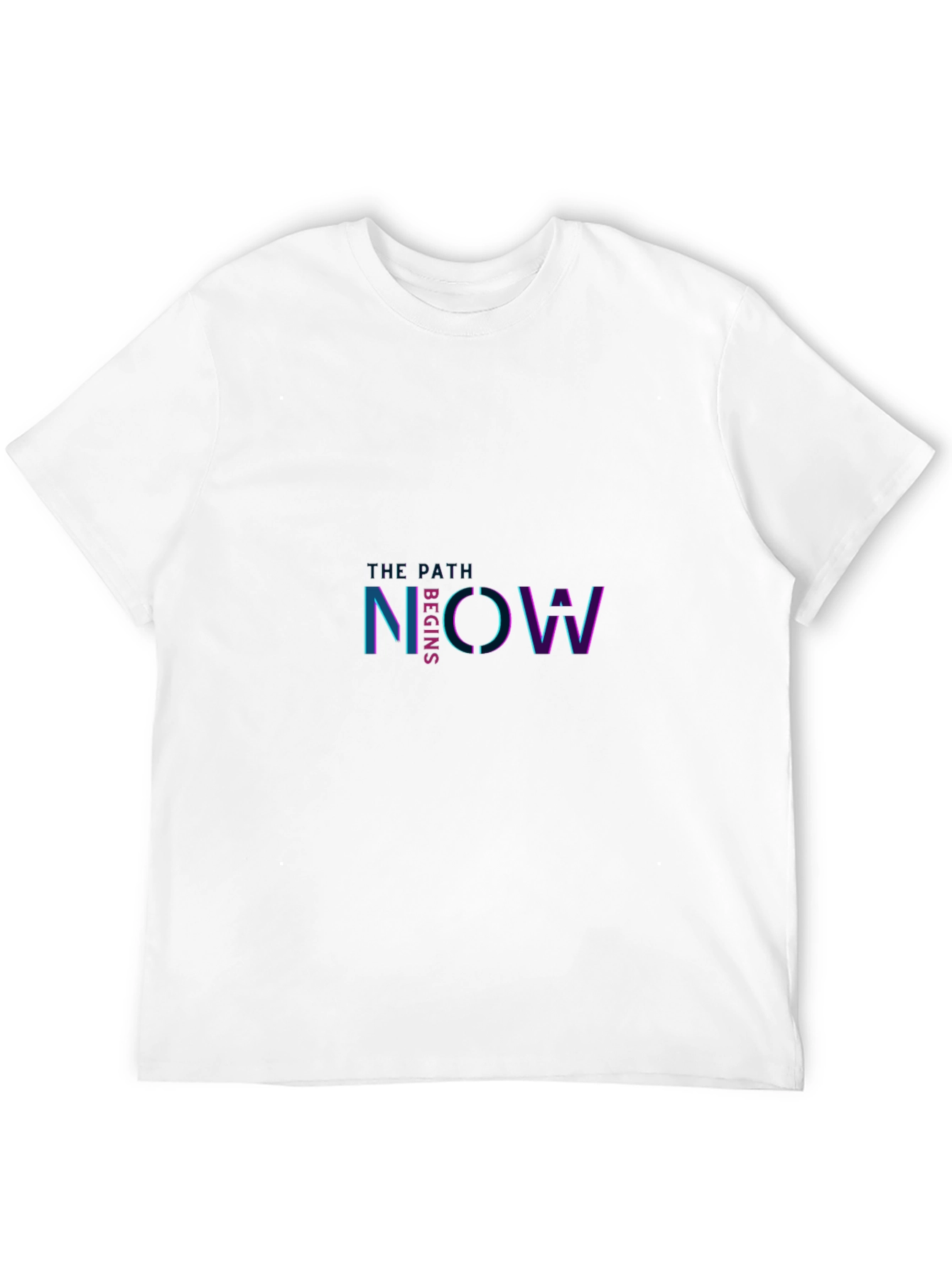 The Path Begins Now T-Shirt - Stylish Graphic Tee
