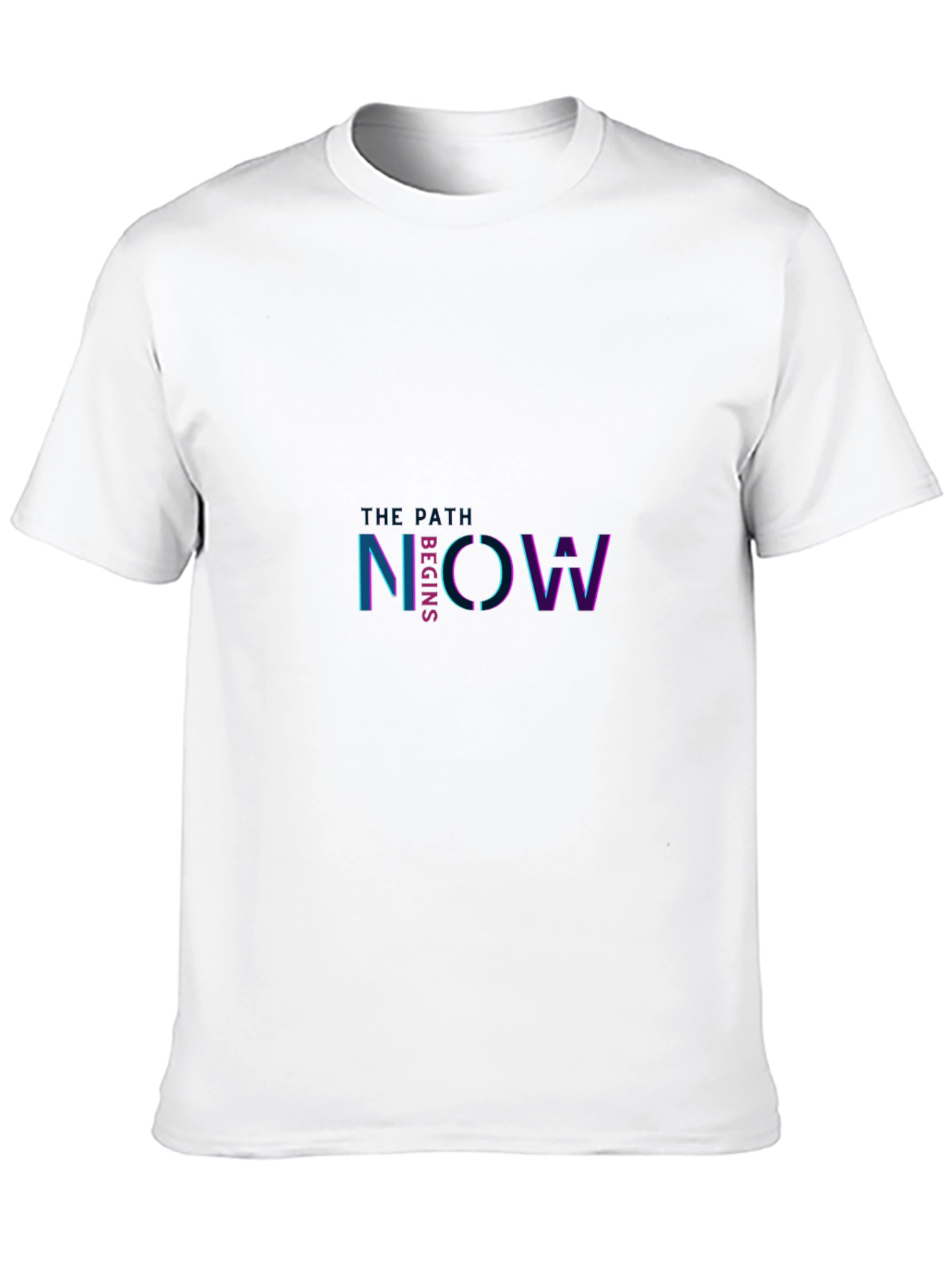 The Path Begins Now T-Shirt - Stylish Graphic Tee