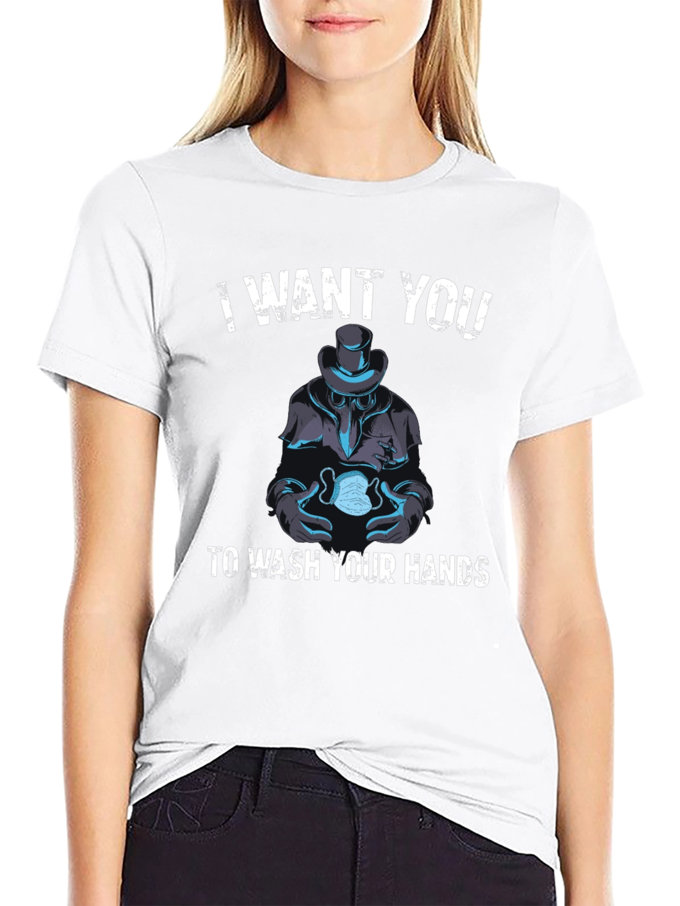 Wash Your Hands Plague Doctor T-Shirt