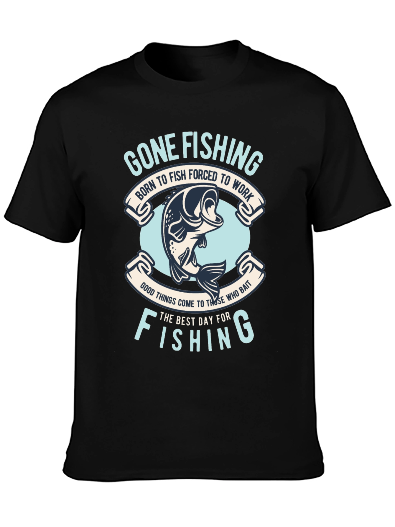 Gone Fishing T-Shirt - Fishing Lover Tee