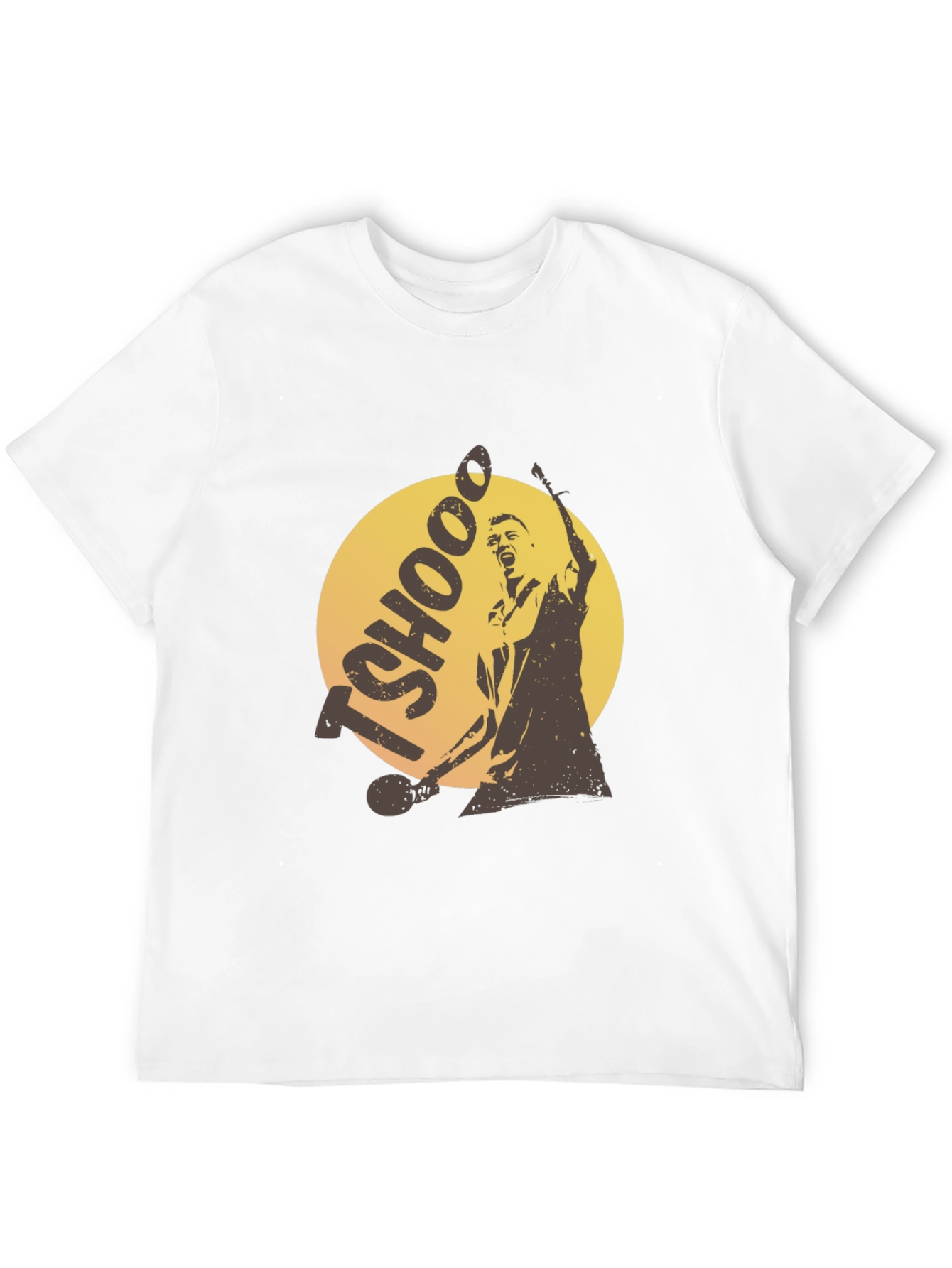 TSHOOO Graphic Tee - Black Cotton T-Shirt