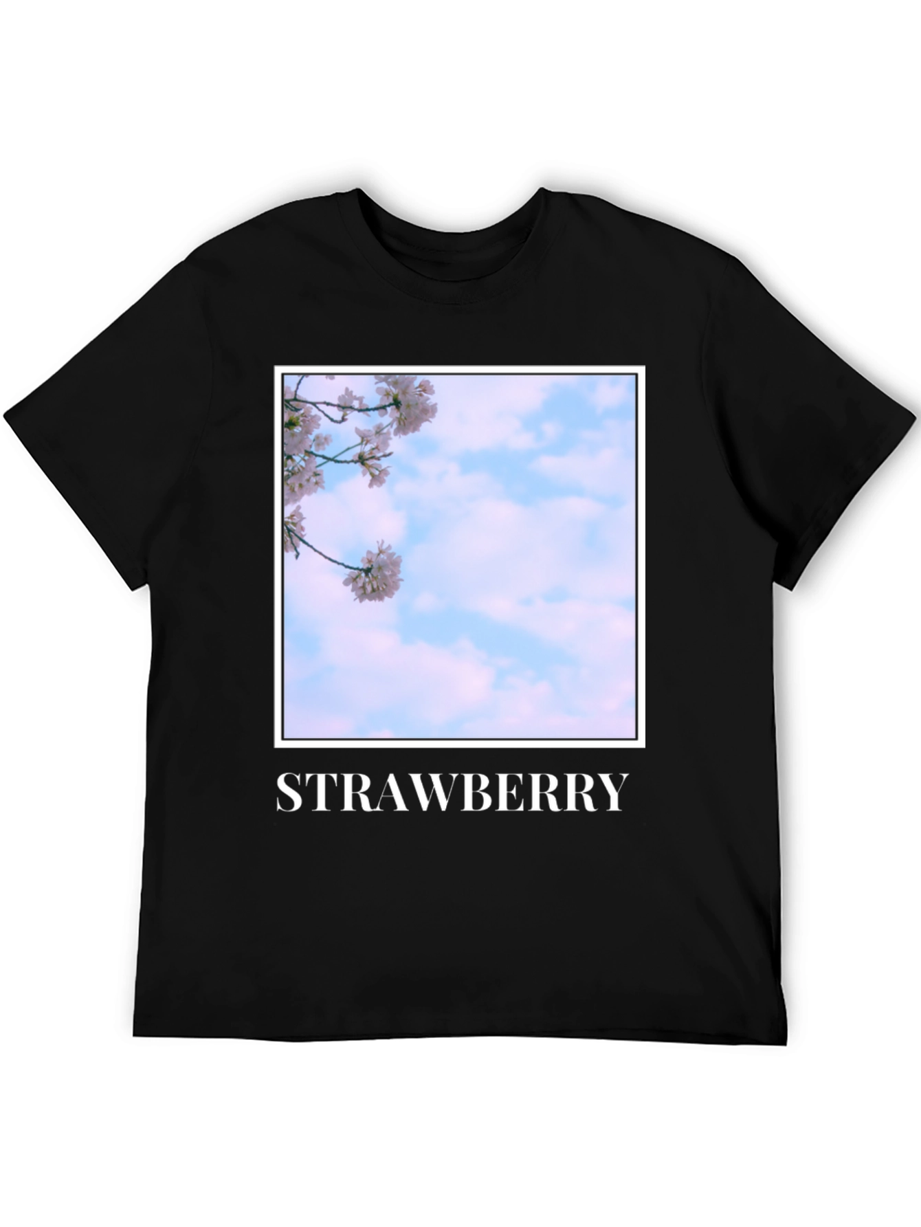 Strawberry Blossom T-Shirt - Soft Cotton Blend