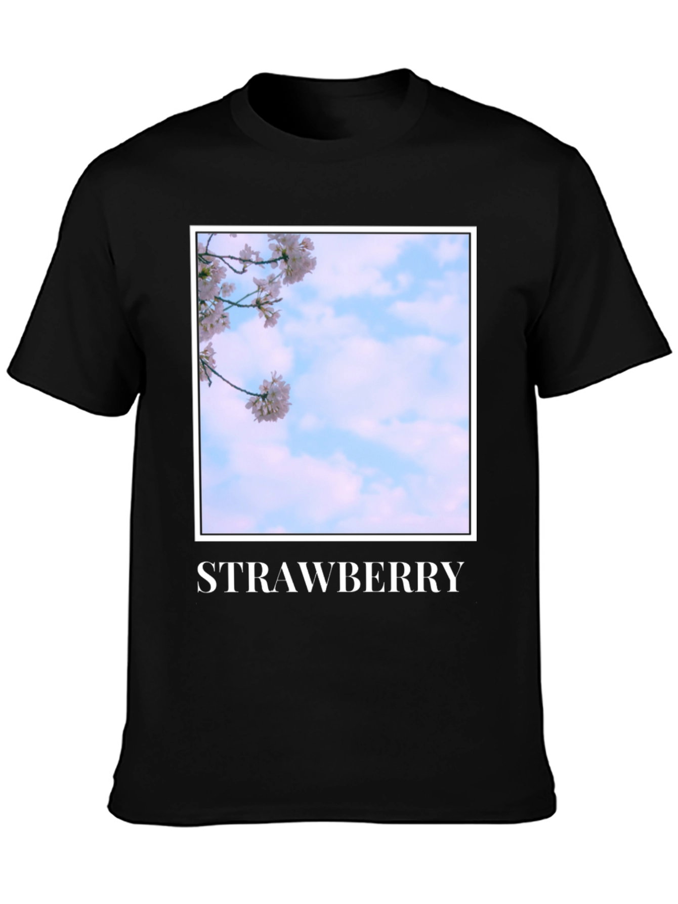 Strawberry Blossom T-Shirt - Soft Cotton Blend