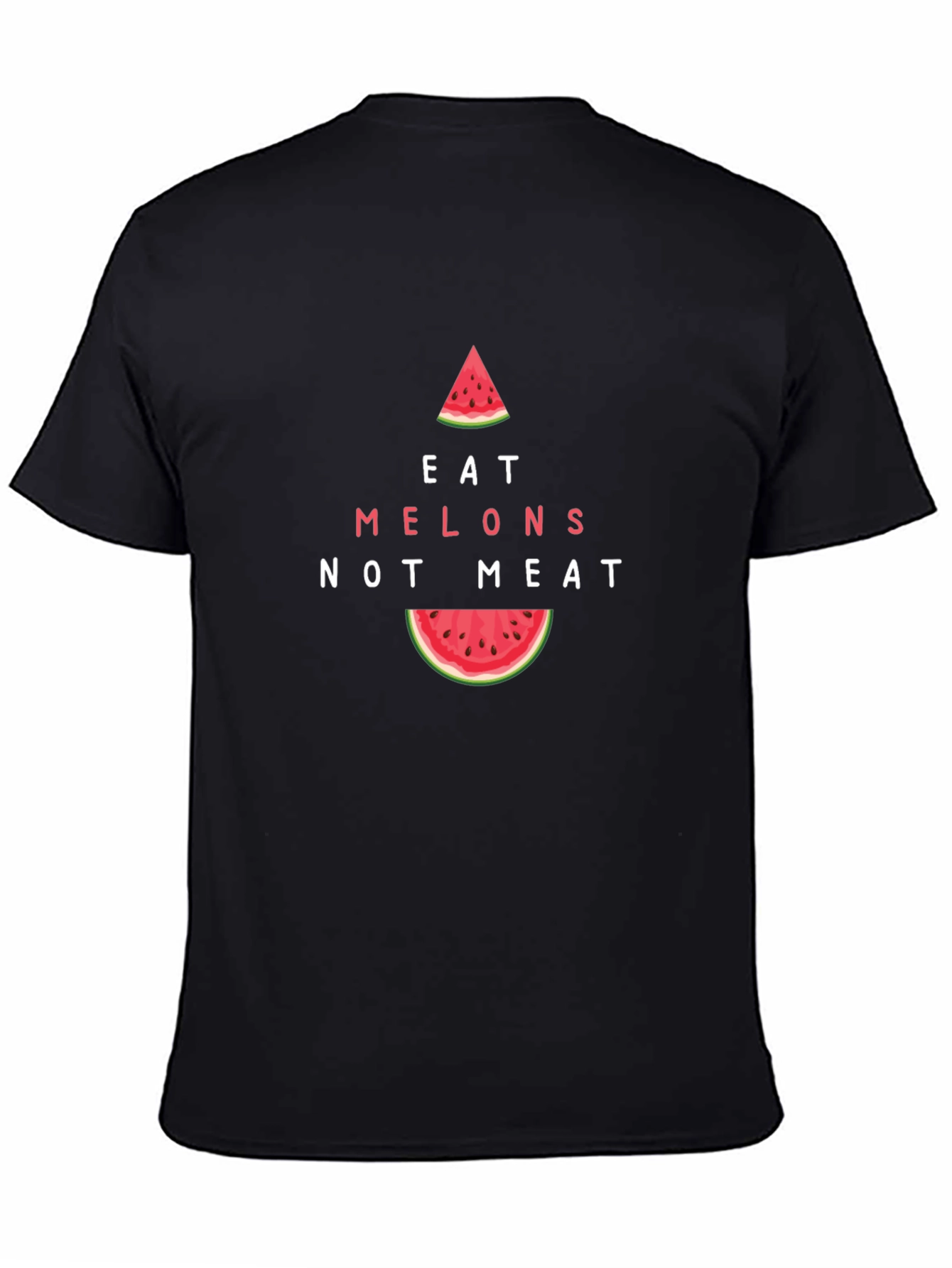 Eat Melons Not Meat Graphic Tee