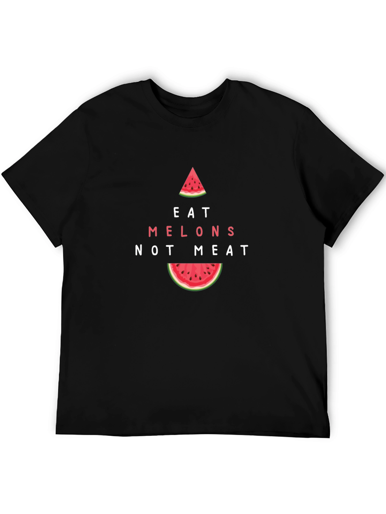 Eat Melons Not Meat Graphic Tee